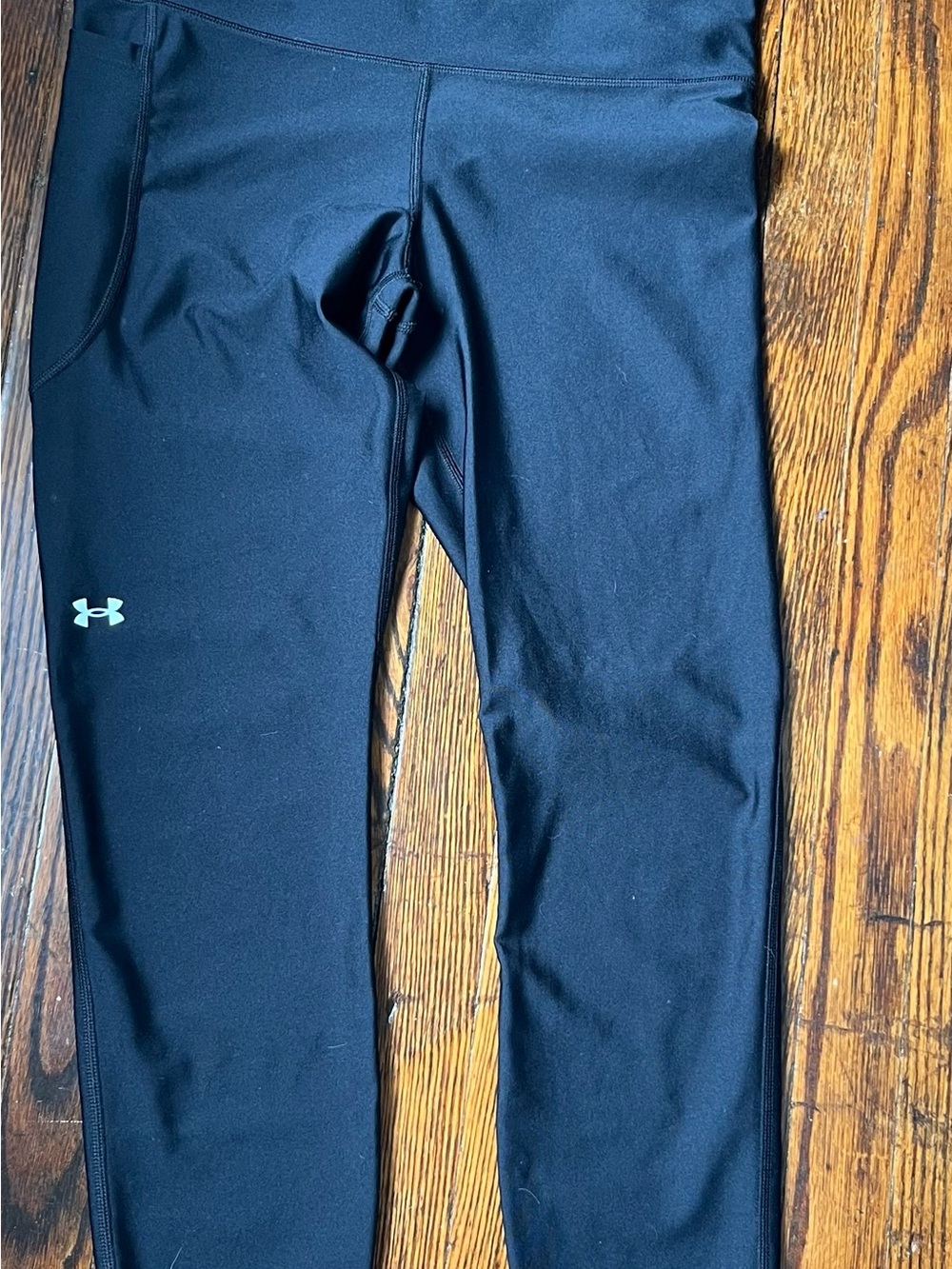 Under Armour Black Performance Leggings with Logo